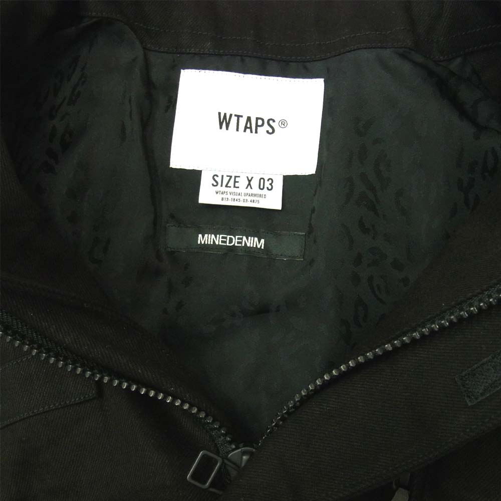 WTAPS ダブルタップス 20AW 202WVMYD-JKM01S × マインデニム MINEDENIM M-65 Field Jacket 【新古品】【未使用】【中古】