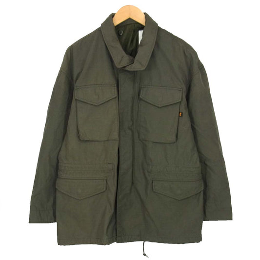 ALPHA アルファ TA1297-8003 別注 M-65 フィールド ジャケット カーキ系 M【中古】