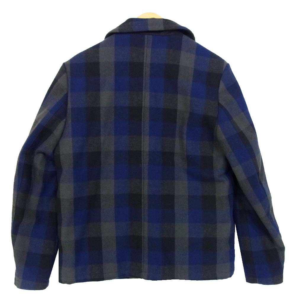 Timberland ティンバーランド チェック ジャケット ネイビー系 M【中古】