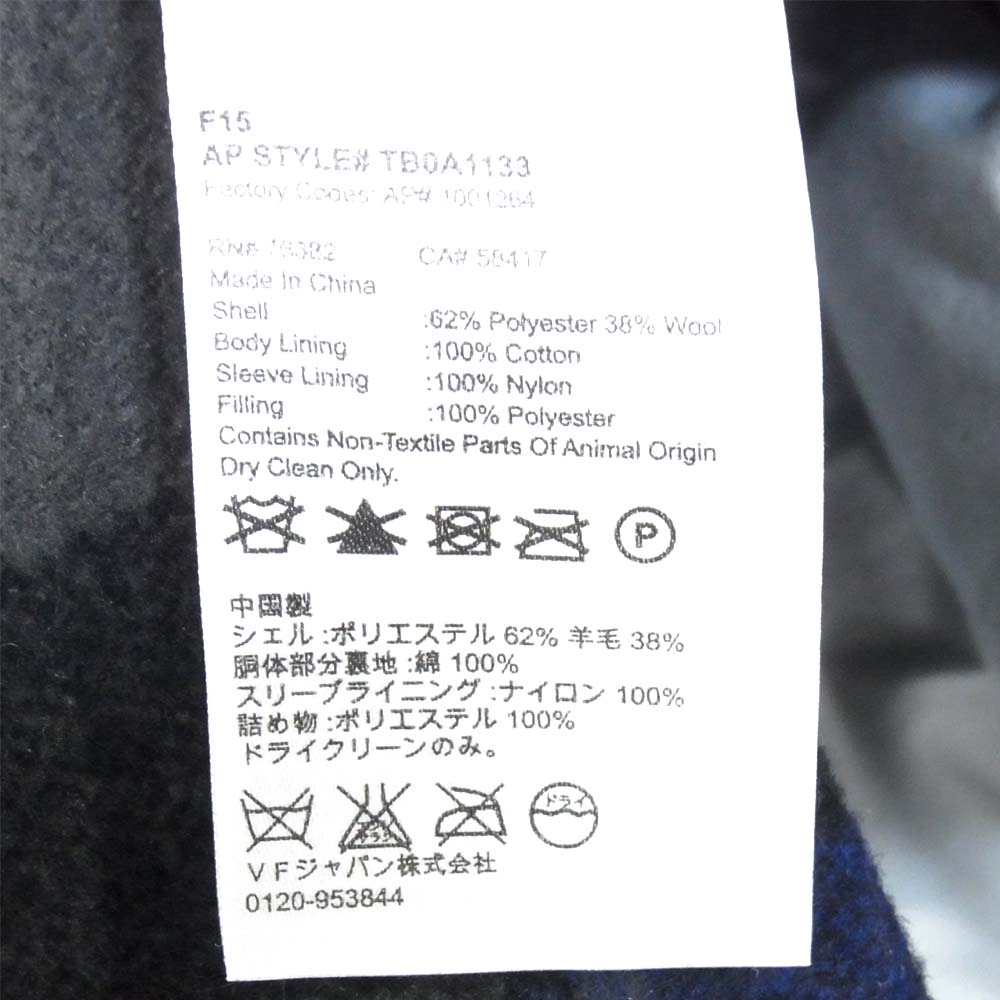 Timberland ティンバーランド チェック ジャケット ネイビー系 M【中古】