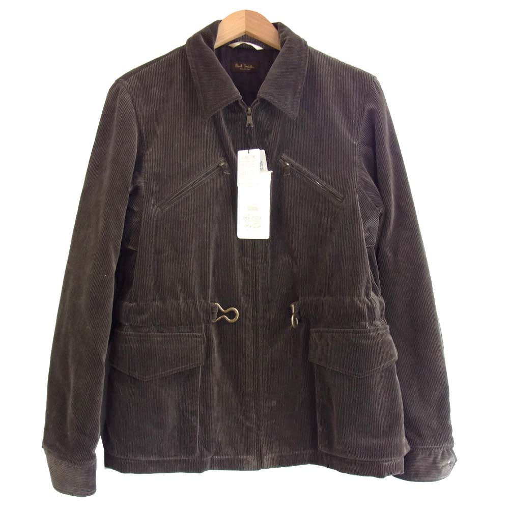 Paul Smith ポール・スミス 6410 コーデュロイ ジャケット カーキ系 L【新古品】【未使用】【中古】