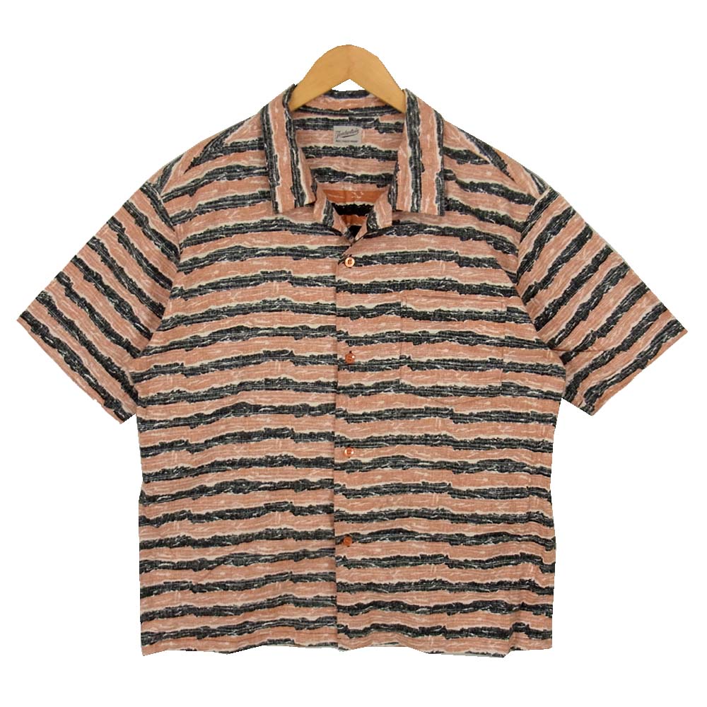 TENDERLOIN テンダーロイン T-BAJA SHT バハ オープンカラー 長袖シャツ イエロー系 XL【中古】