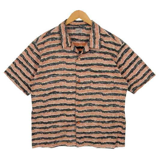 TENDERLOIN テンダーロイン T-BAJA SHT バハ オープンカラー 長袖シャツ イエロー系 XL【中古】