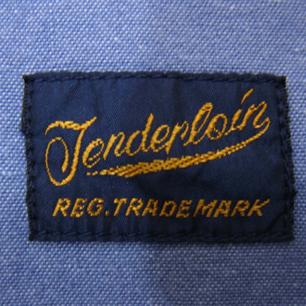TENDERLOIN テンダーロイン T-WORK SHT ワーク 長袖シャツ インディゴブルー系 L【中古】
