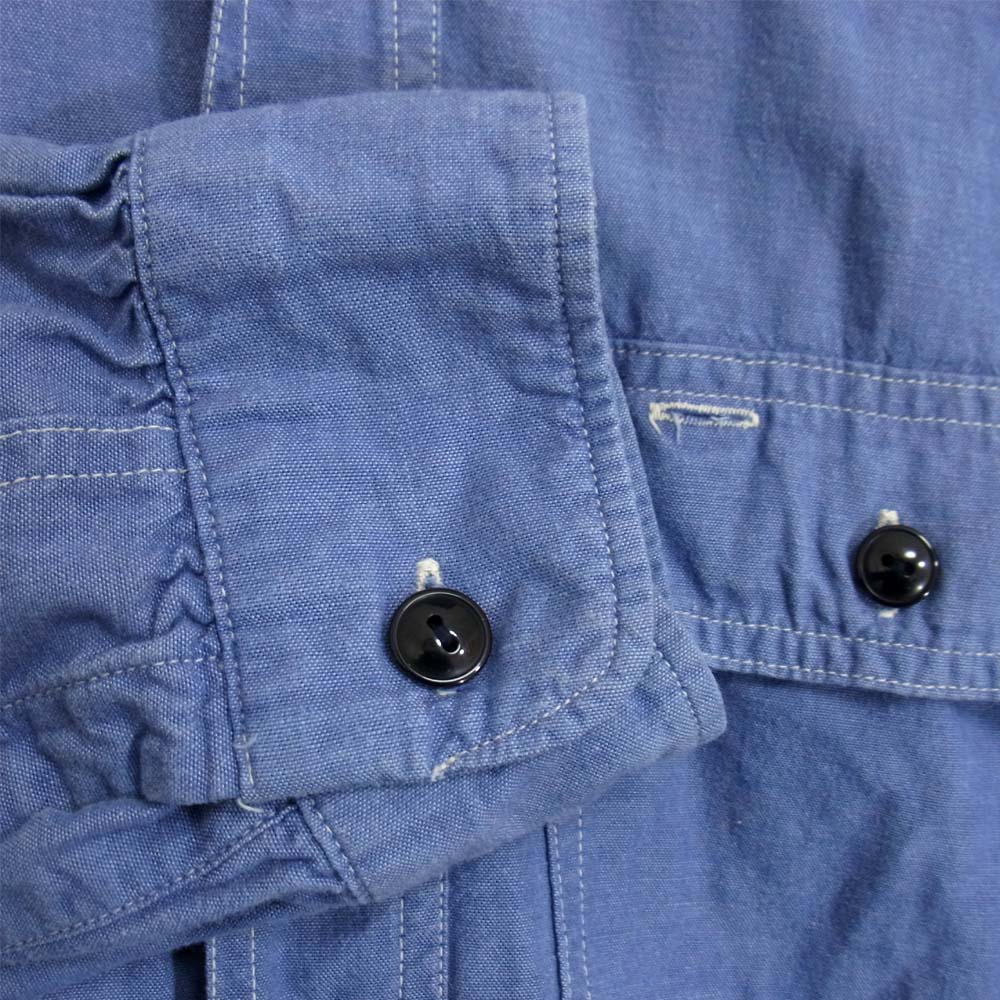 TENDERLOIN テンダーロイン T-WORK SHT ワーク 長袖シャツ インディゴブルー系 L【中古】