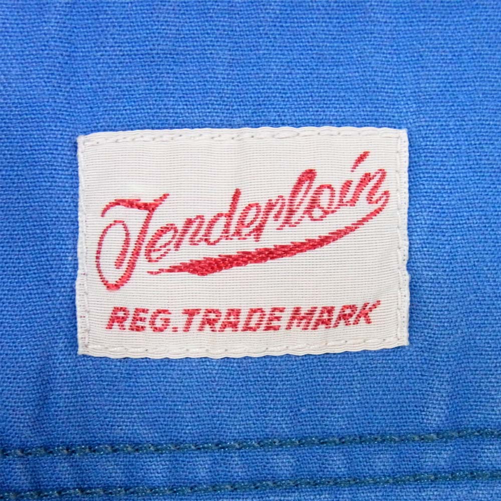TENDERLOIN テンダーロイン T-WORK SHT STAND ワーク スタンド 長袖シャツ ライトブルー系 L【中古】