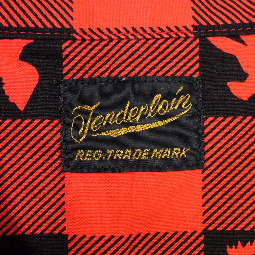 TENDERLOIN テンダーロイン T-WESTERN SHT W ウィンチェスター ウエスタン 長袖シャツ レッド系 L【中古】
