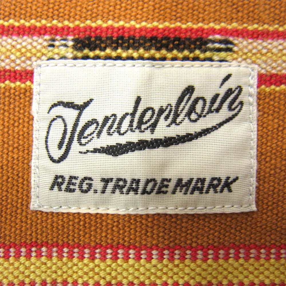 TENDERLOIN テンダーロイン T-NATIVE SHT ネイティブ長袖シャツ ブラウン系 L【中古】