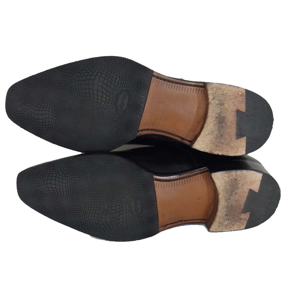 オリエンタル オリエンタル ORIENTAL SHOES 3401 サイドエラスティック シューズ ブラック系 5【美品】【中古】