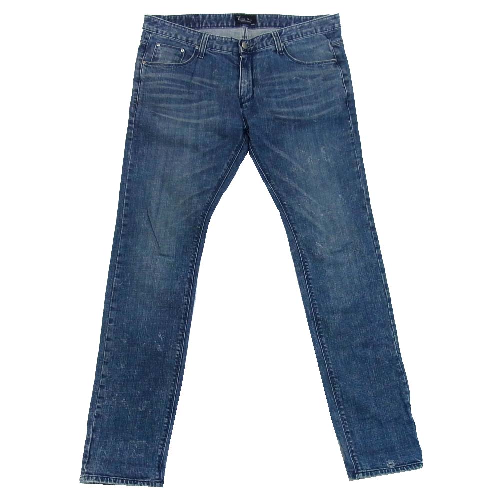 NUMBER(N)INE ナンバーナイン TAKAHIRO MIYASHITA タカヒロミヤシタ 加工 デニム パンツ インディゴブルー系 L【中古】