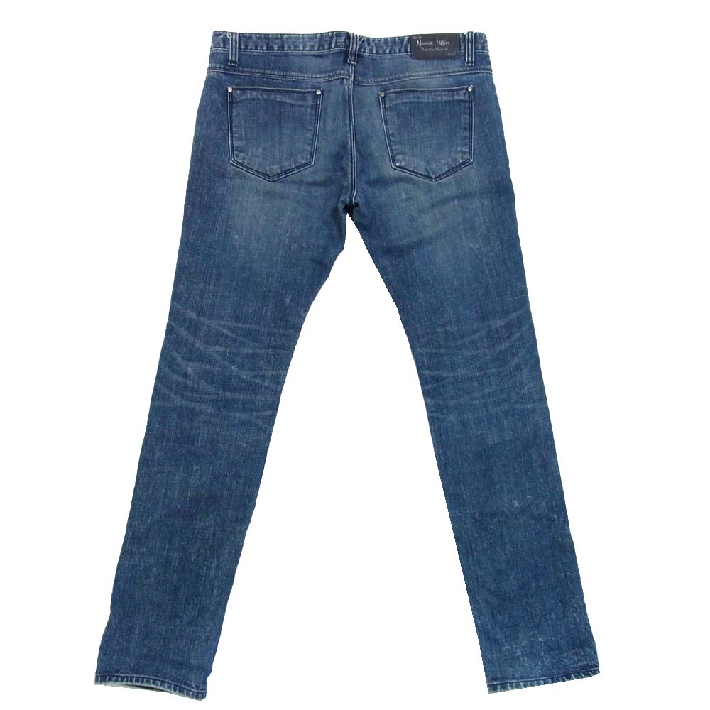 NUMBER(N)INE ナンバーナイン TAKAHIRO MIYASHITA タカヒロミヤシタ 加工 デニム パンツ インディゴブルー系 L【中古】