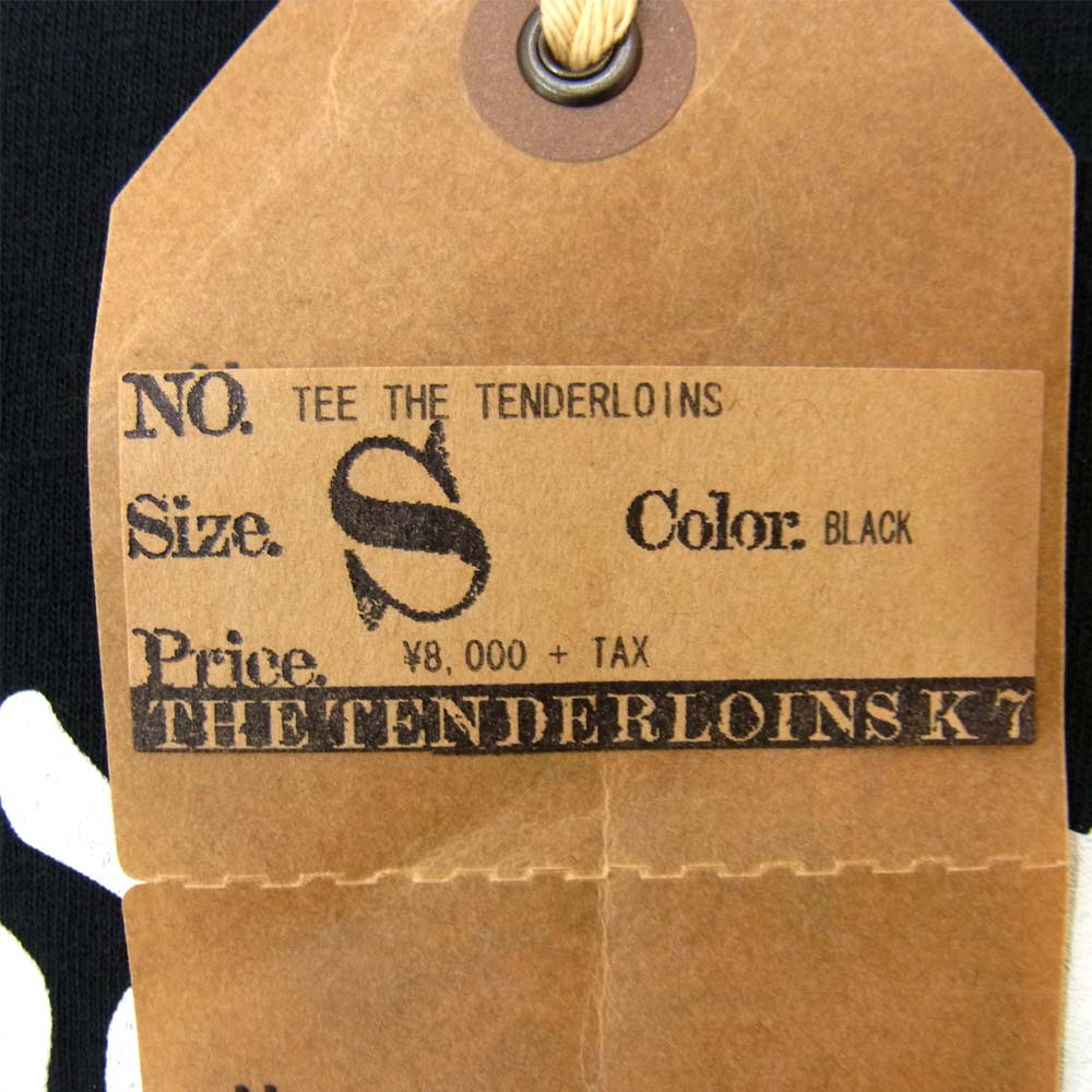 TENDERLOIN テンダーロイン T-TEE THE TENDERLOINS S ブラック系 S【新古品】【未使用】【中古】