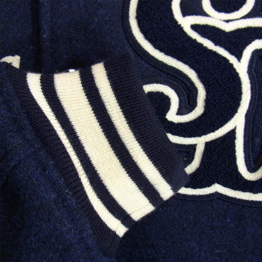 STANDARD CALIFORNIA スタジャン ネイビー　ハリスツィード美品 STANDARD CALIFORNIA スタンダードカリフォルニア HARRIS TWEED ハリス