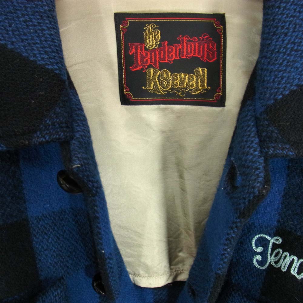TENDERLOIN テンダーロイン 07AW T-BUFFALO JKT バッファロー ネイビー系 S【中古】