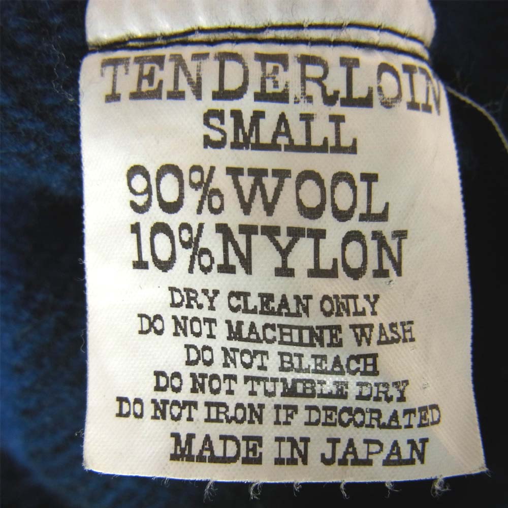 TENDERLOIN テンダーロイン 07AW T-BUFFALO JKT バッファロー ネイビー系 S【中古】