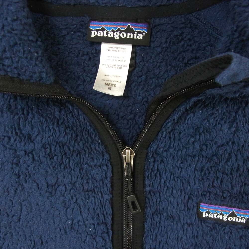 patagonia パタゴニア 25591FA12 Los Lobos ロスロボス フリース ジャケット ベトナム製 ネイビー系 M【中古】