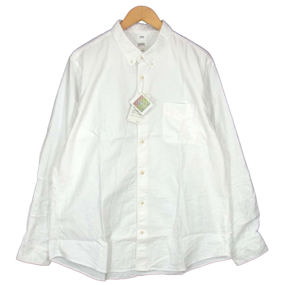 VISVIM ビズビム 20SS 120105011001 ALBACORE BANDANA ND L/S 袖 バンダナ 長袖 シャツ ホワイト系 5【中古】