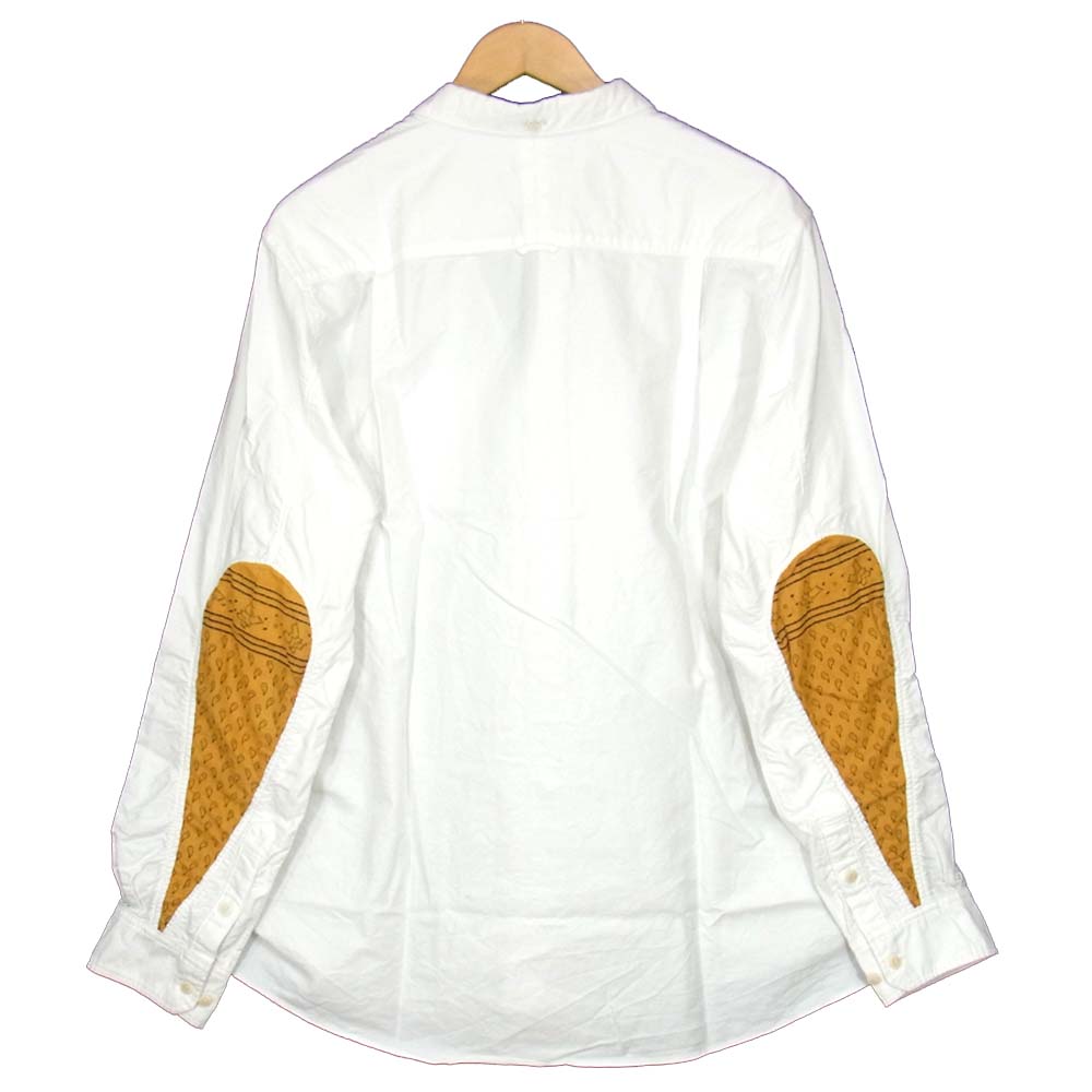 VISVIM ビズビム 20SS 120105011001 ALBACORE BANDANA ND L/S 袖 バンダナ 長袖 シャツ ホワイト系 5【中古】