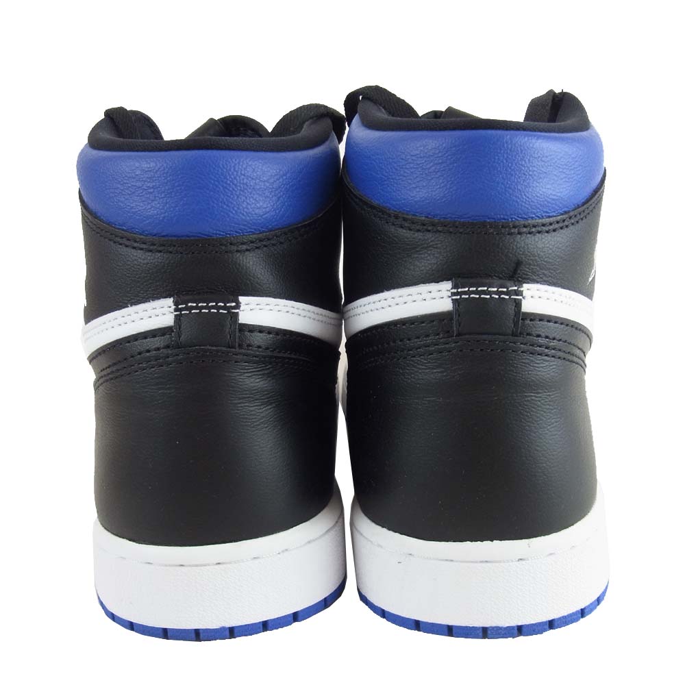 NIKE AIR JORDAN ナイキ ジョーダン 555088-041 RETRO HIGH OG Royal Toe レトロ ハイカット スニーカー ロイヤルトゥ ブルー系 ホワイト系 30cm【美品】【中古】