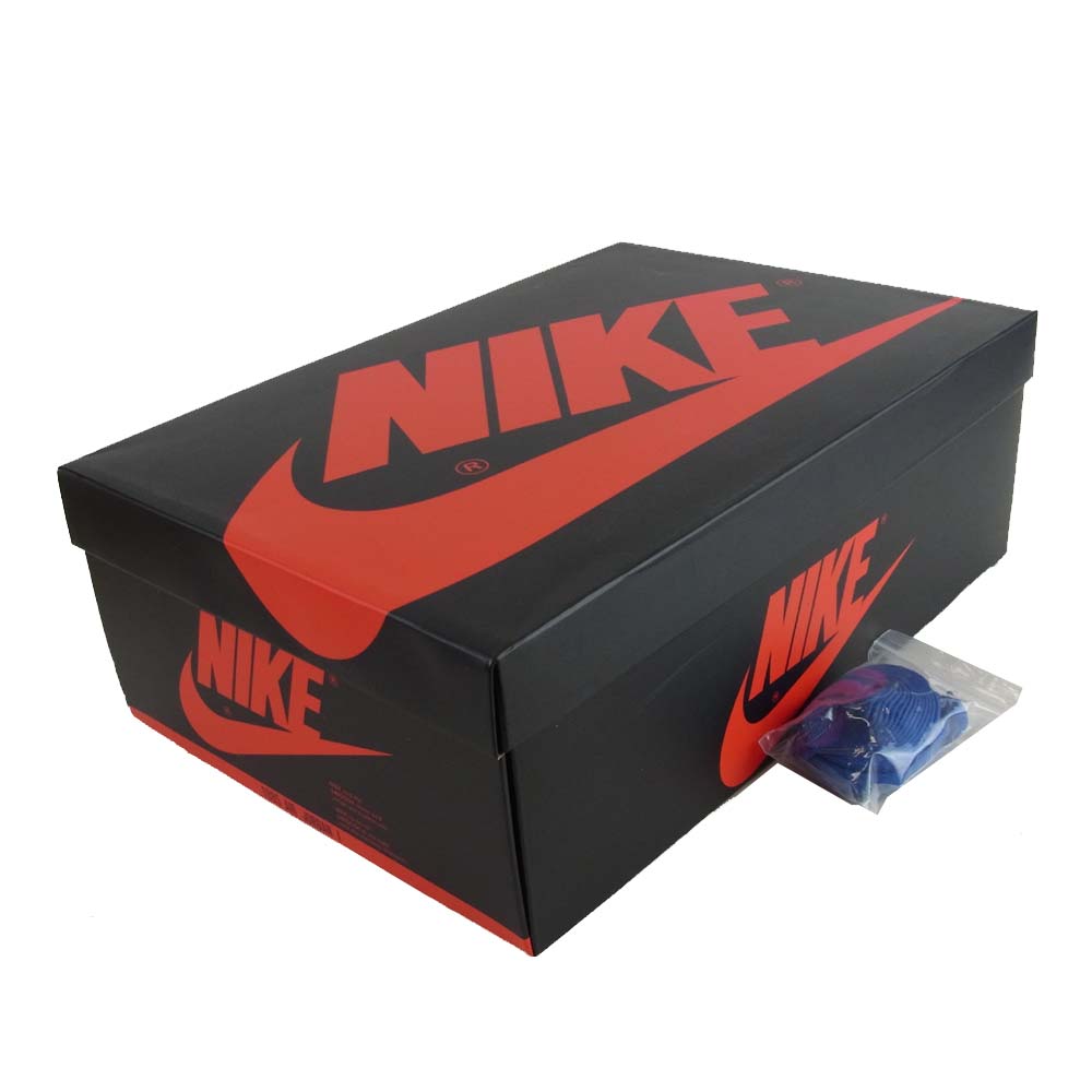 NIKE AIR JORDAN ナイキ ジョーダン 555088-041 RETRO HIGH OG Royal Toe レトロ ハイカット スニーカー ロイヤルトゥ ブルー系 ホワイト系 30cm【美品】【中古】