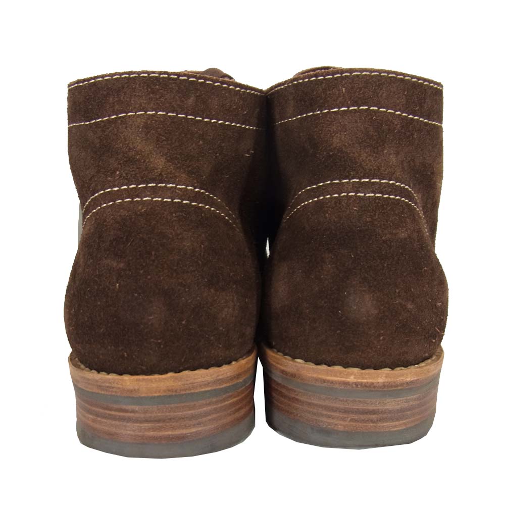 VISVIM ビズビム 18SS 118402002004 BRIGADIER BOOTS ブリガディア スエード ブーツ ブラウン系 8 3/8【中古】