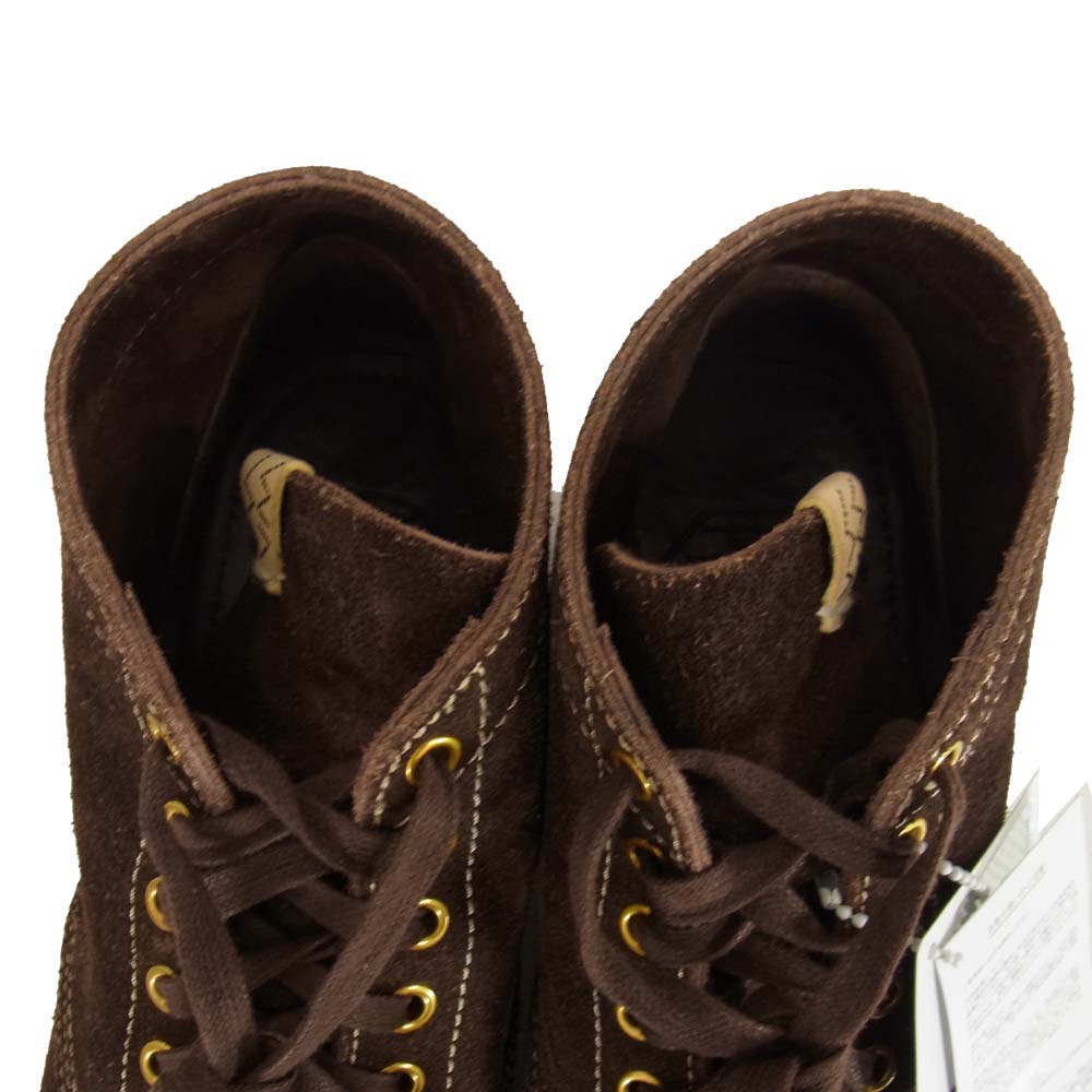 VISVIM ビズビム 18SS 118402002004 BRIGADIER BOOTS ブリガディア スエード ブーツ ブラウン系 8 3/8【中古】