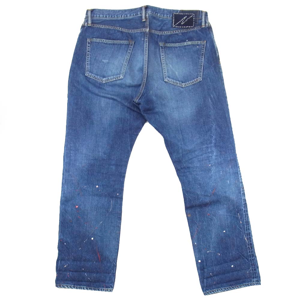 VISVIM ビズビム 20SS 120105005034 SOCIAL SCULPTURE DRY DENIM-10 ソーシャル スカルプチャー ドライ デニム パンツ インディゴブルー系 1【新古品】【未使用】【中古】