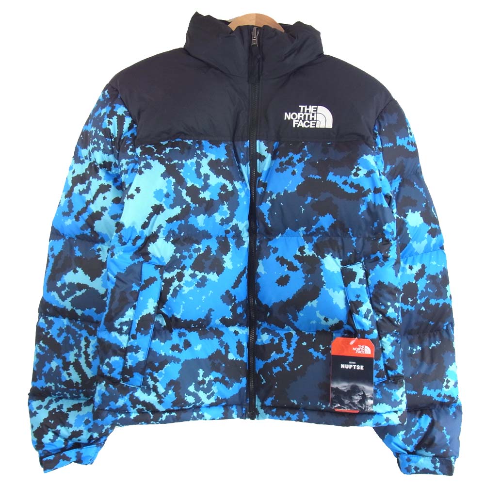 THE NORTH FACE ノースフェイス NF0A3C8DTPZ 1996 RTRO NPSE JKT ヌプシ ダウン ジャケット 黒×青 XS【新古品】【未使用】【中古】