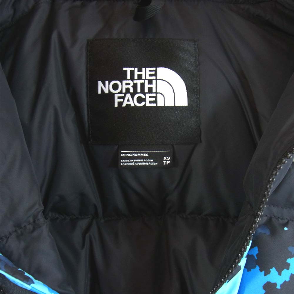 THE NORTH FACE ノースフェイス NF0A3C8DTPZ 1996 RTRO NPSE JKT ヌプシ ダウン ジャケット 黒×青 XS【新古品】【未使用】【中古】