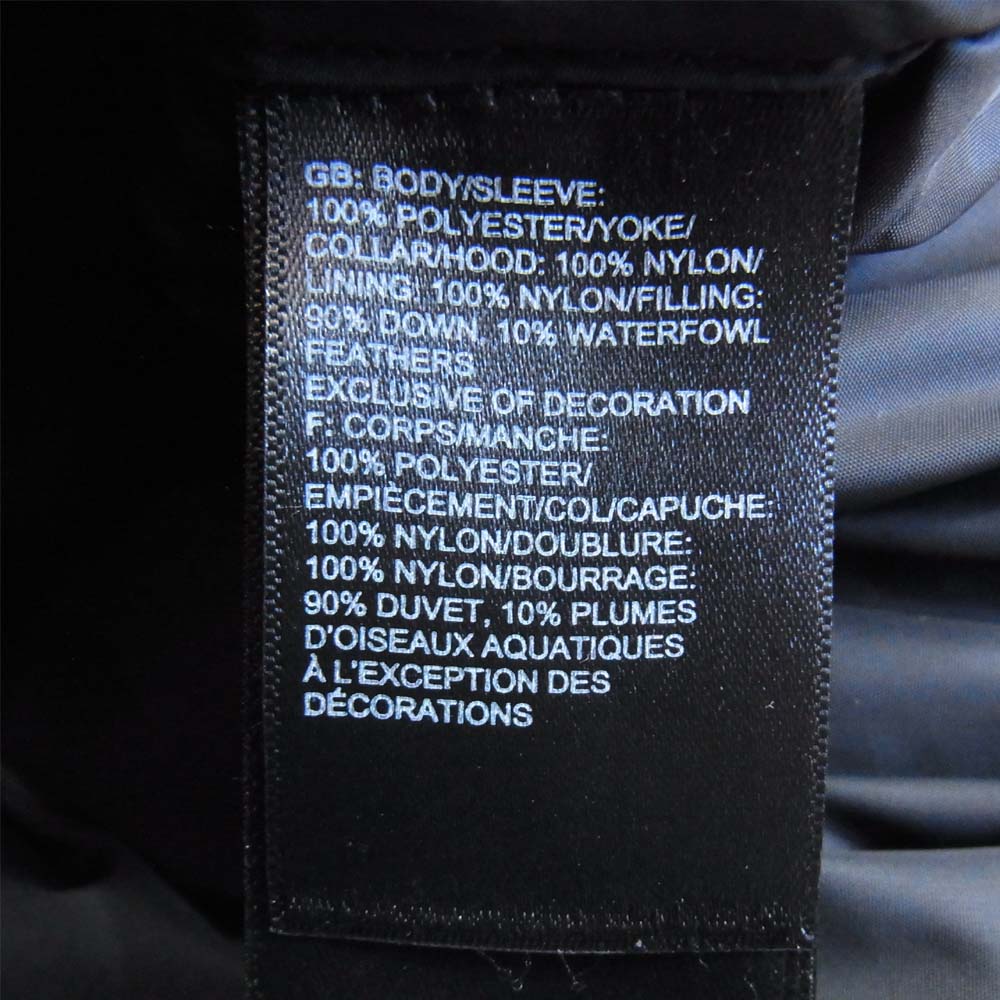 THE NORTH FACE ノースフェイス NF0A3C8DTPZ 1996 RTRO NPSE JKT ヌプシ ダウン ジャケット 黒×青 XS【新古品】【未使用】【中古】