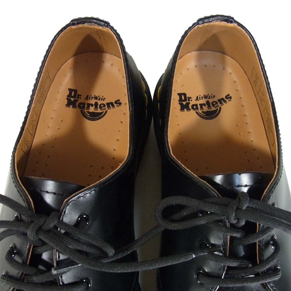 Dr.Martens ドクターマーチン 1461 3EYE GIBSON SHOE 3ホール ギブソン シューズ ブラック系 UK10【美品】【中古】