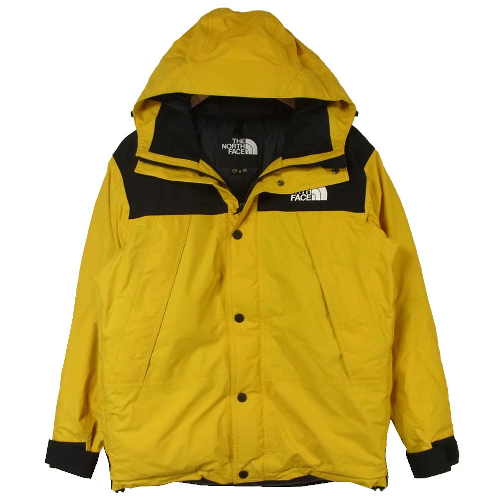 THE NORTH FACE ノースフェイス ND91837 MOUNTAIN DOWN JACKET マウンテン ダウン ジャケット イエロー系 S【美品】【中古】