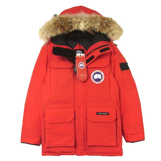 CANADA GOOSE カナダグース 4567JM 国内正規品 グリフィンタグ CITADEL シタデル ダウン ジャケット レッド系 S【美品】【中古】