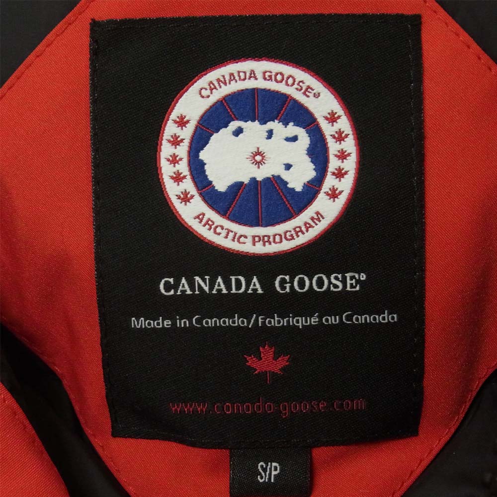 CANADA GOOSE カナダグース 4567JM 国内正規品 グリフィンタグ CITADEL シタデル ダウン ジャケット レッド系 S【美品】【中古】