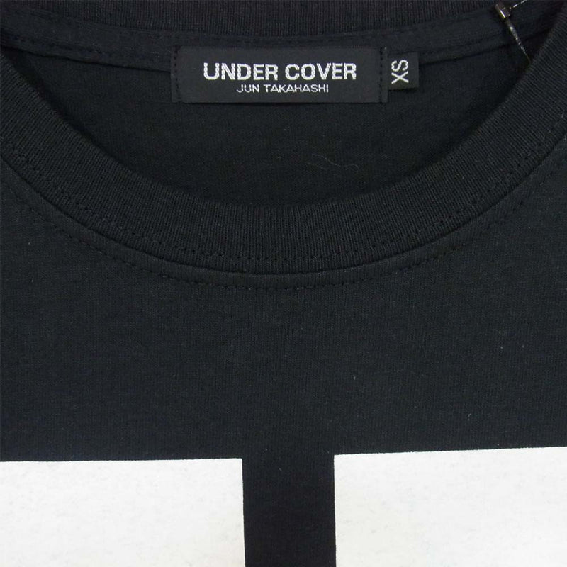 UNDERCOVER アンダーカバー N9830 TGRAPHICS 限定 Uロゴ プリント 半袖 Tシャツ ブラック系 XS【新古品】【未使用】【中古】