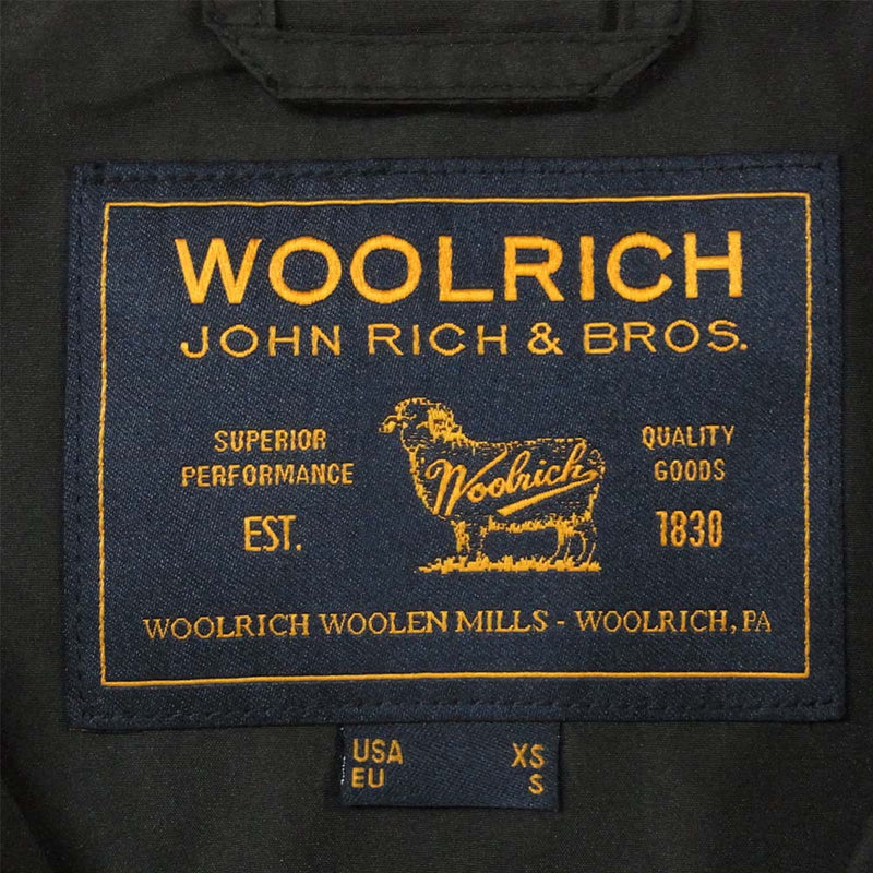 WOOLRICH ウールリッチ WOCPS2851D PACIFIC JKT パシフィック ジャケット 中国製 ブラック系 S【新古品】【未使用】【中古】