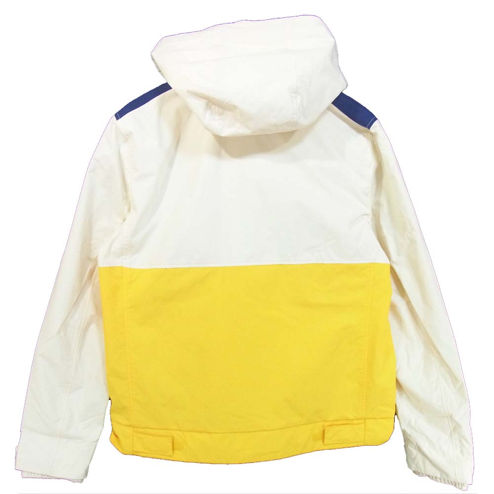 WOOLRICH ウールリッチ WOCPS2788 カラーブロック フーデッド ブルゾン YE YELLOW L【新古品】【未使用】【中古】