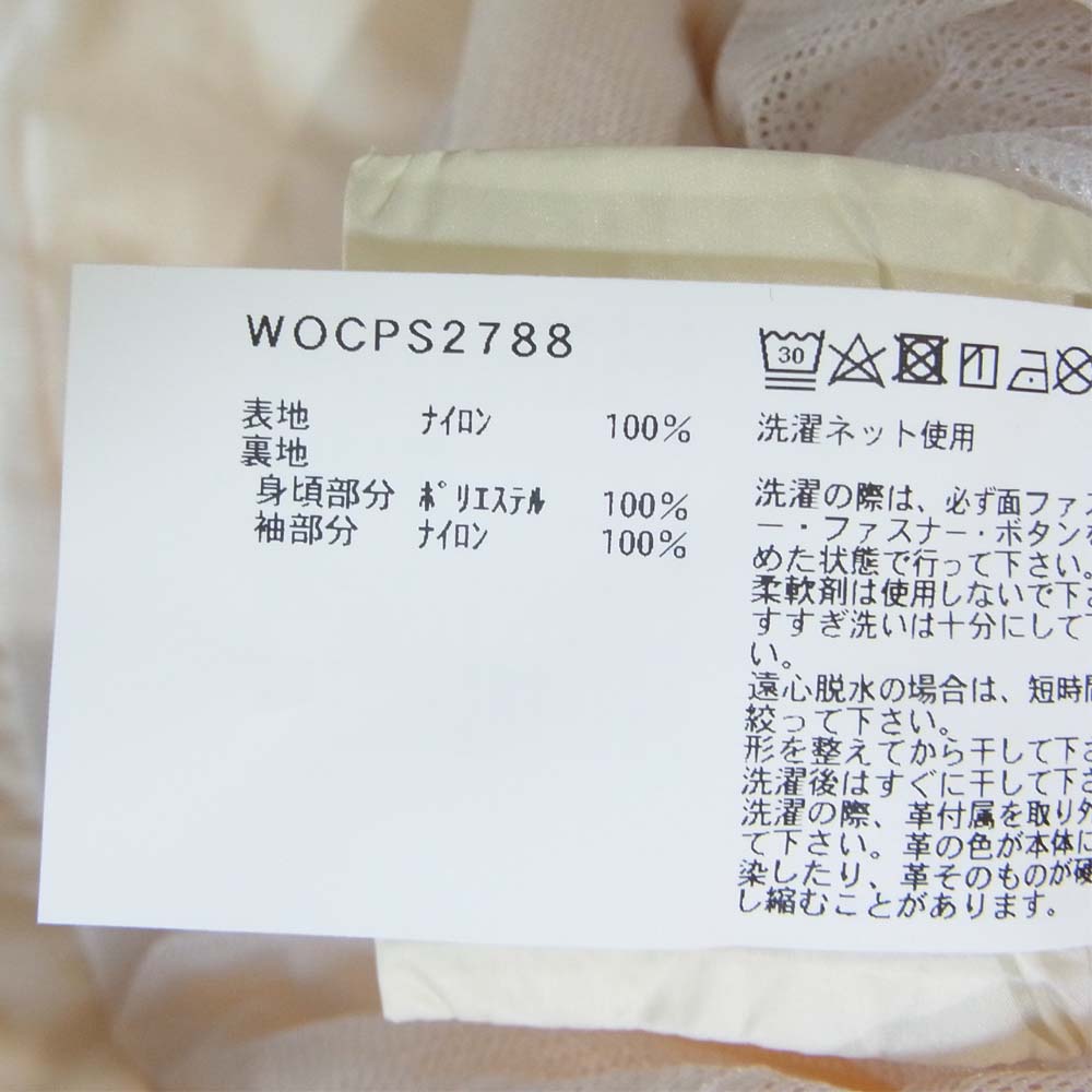 WOOLRICH ウールリッチ WOCPS2788 カラーブロック フーデッド ブルゾン YE YELLOW L【新古品】【未使用】【中古】