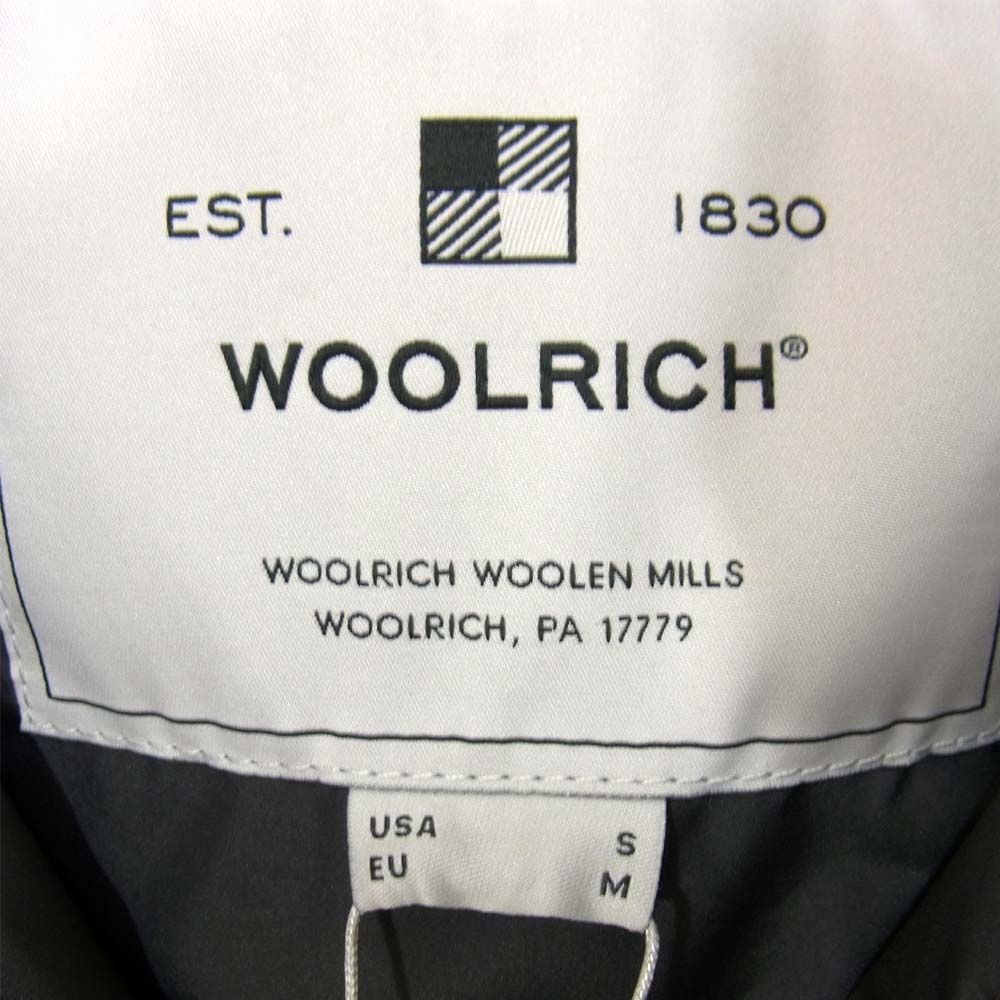 WOOLRICH ウールリッチ 19AW WOCPS2863 Marine Parka マリン ダウン ジャケット パーカー グレー系 M【美品】【中古】