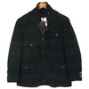 WOOLRICH ウールリッチ WOCPS2923 ビームスプラス BEAMS PLUS 別注 BIG GAME HUNTING JAKCET チェック ウール ハンティング ジャケット グリーン系 XS【新古品】【未使用】【中古】