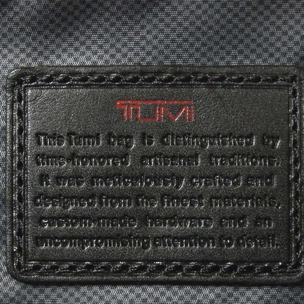 TUMI トゥミ 26145D2 ALPHA2 ミディアム キャパシティ ラップトップ ブリーフ ケース ブラック系【美品】【中古】
