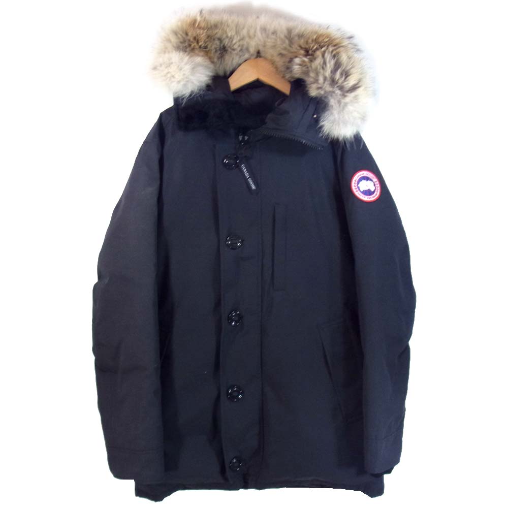 CANADA GOOSE カナダグース 3438JM 国内正規品 サザビーリーグタグ JASPER PARKA ジャスパー パーカー ブラック系 M【中古】