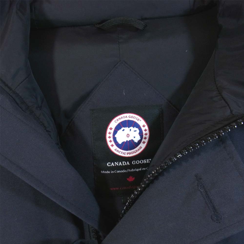 CANADA GOOSE カナダグース 3438JM 国内正規品 サザビーリーグタグ JASPER PARKA ジャスパー パーカー ブラック系 M【中古】