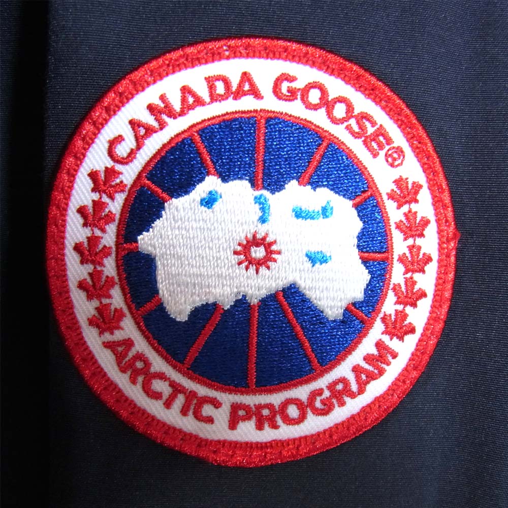 CANADA GOOSE カナダグース 3438JM 国内正規品 サザビーリーグタグ JASPER PARKA ジャスパー パーカー ブラック系 M【中古】