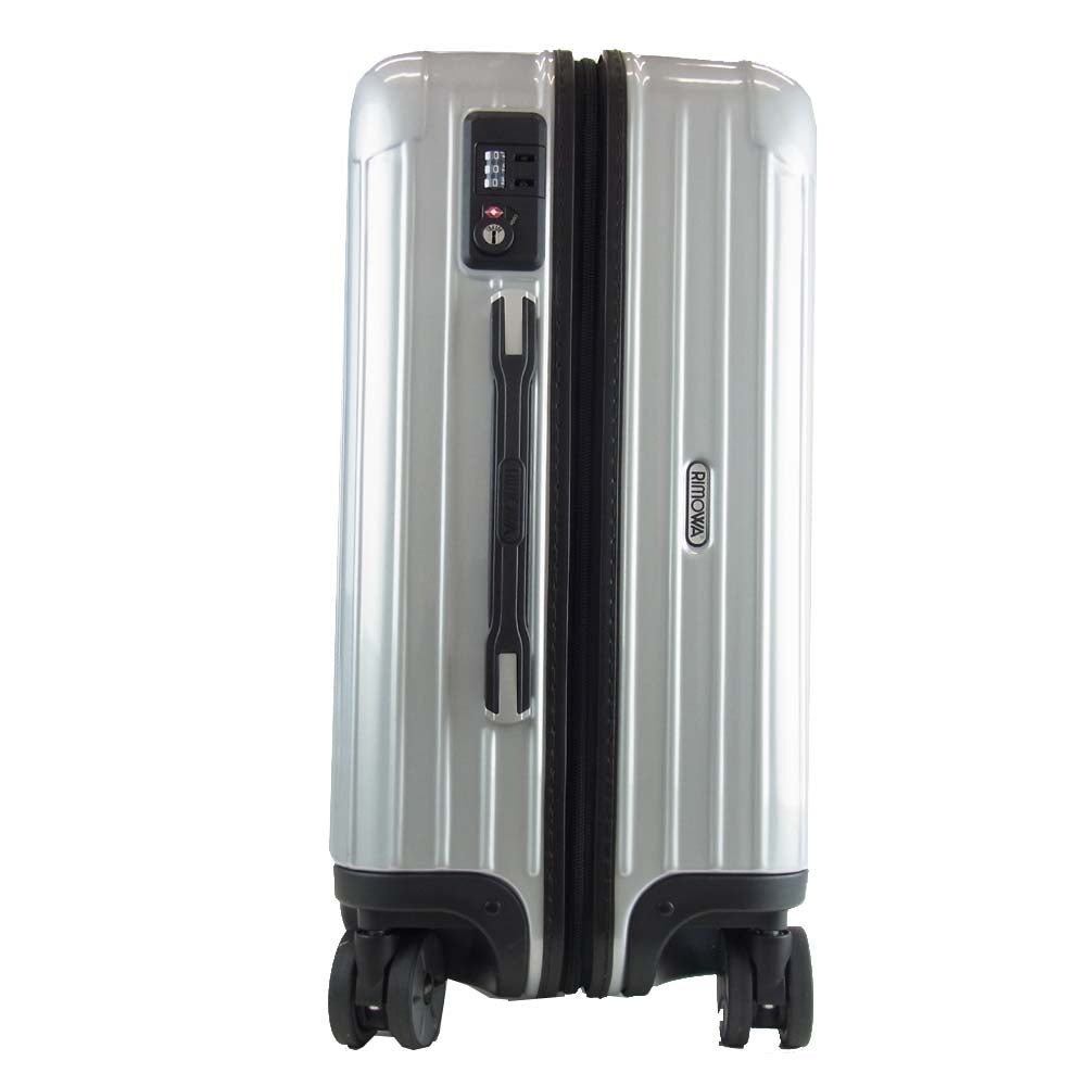 RIMOWA リモワ ルフトハンザ 47L マルチホイール 4輪 シルバー系 ブラック系【美品】【中古】