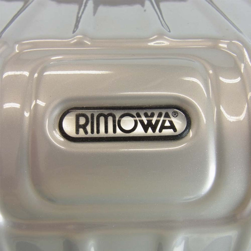 RIMOWA リモワ ルフトハンザ 47L マルチホイール 4輪 シルバー系 ブラック系【美品】【中古】
