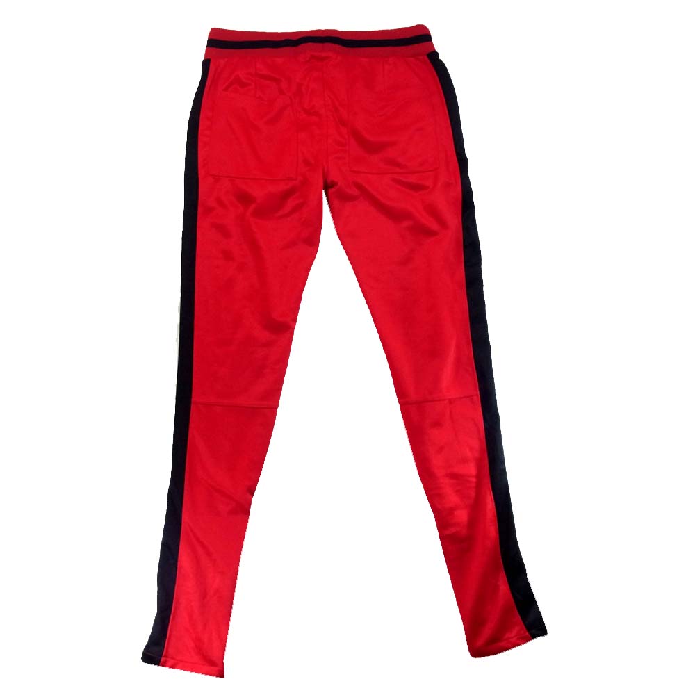 ミニマル M2017-P271 Track Pants サイドライン トラックパンツ レッド系 M【美品】【中古】