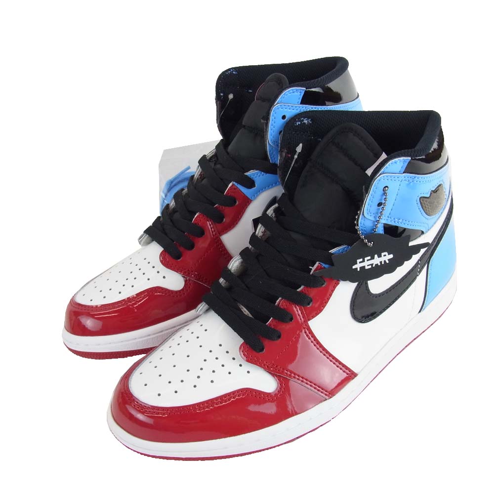 NIKE AIR JORDAN ナイキ ジョーダン CK5666-100 1 RETRO HIGH OG FEARLESS レトロ ハイ フィアレス ハイカット マルチカラー系 ライトブルー系 28cm【新古品】【未使用】【中古】