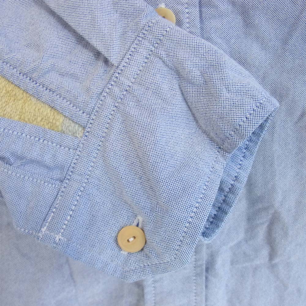 VISVIM ビズビム 0116205011003 ALBACORE NATIVE BLANKET L/S 長袖シャツ ブルー系 1【中古】