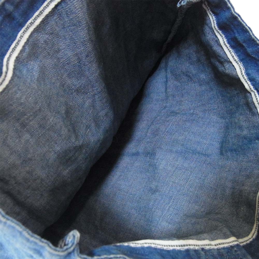 VISVIM ビズビム 0112403003018 SS DENIM TOTE デニム トートバッグ インディゴブルー系 FREE【中古】